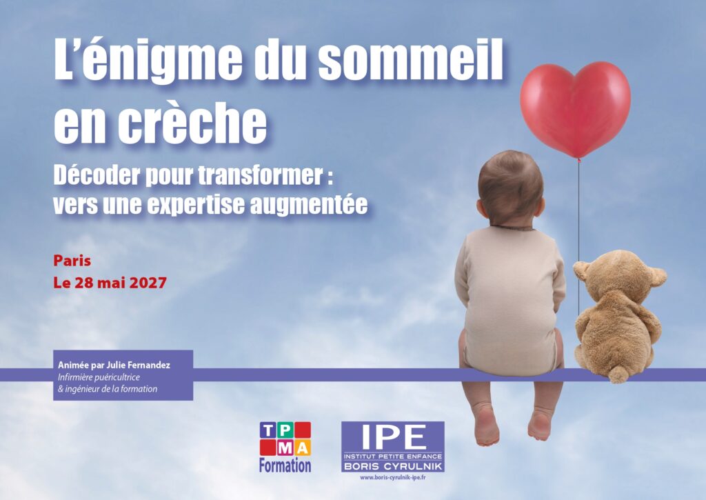 Affiche : L’énigme du sommeil en crèche
